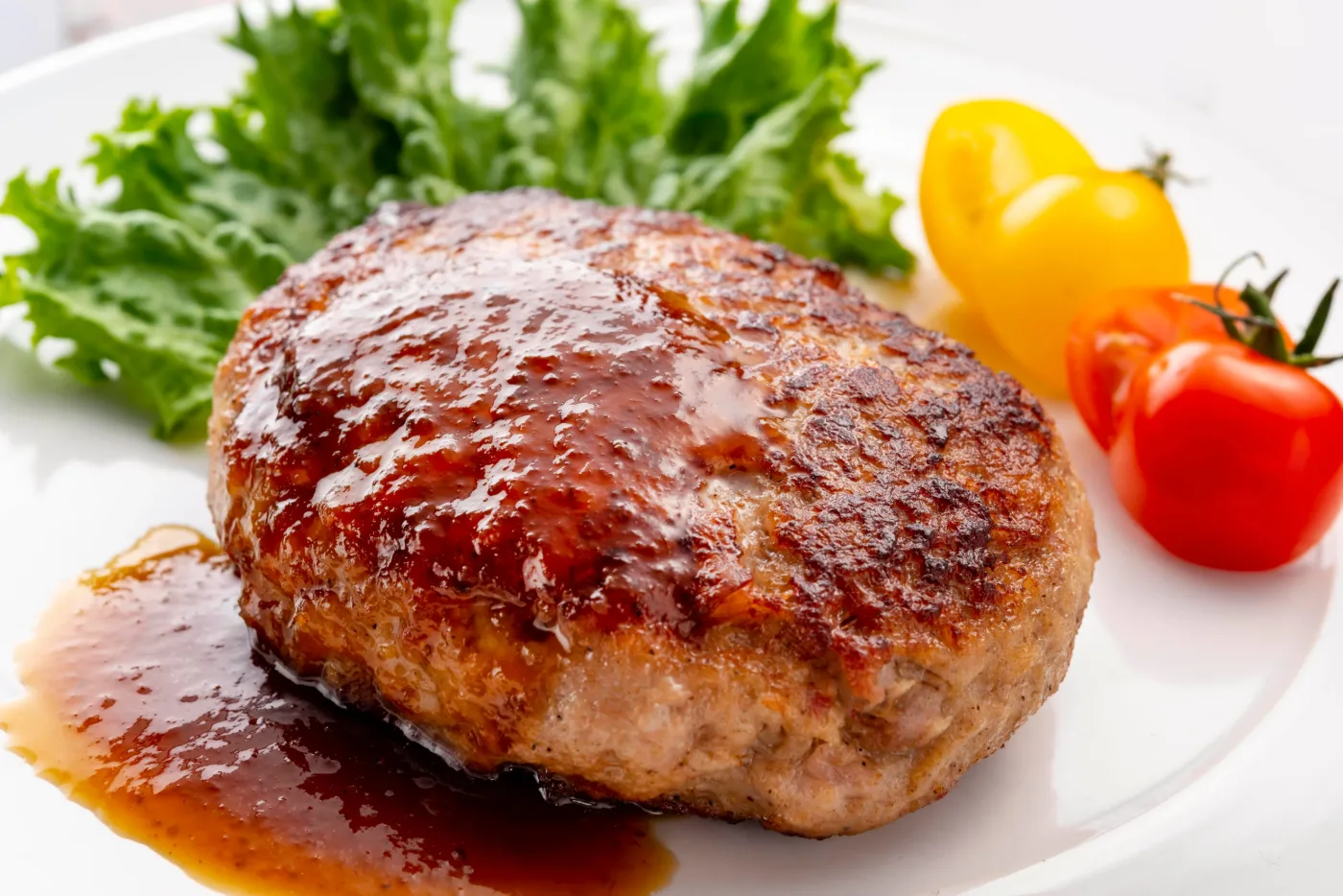 焼肉屋のハンバーグ